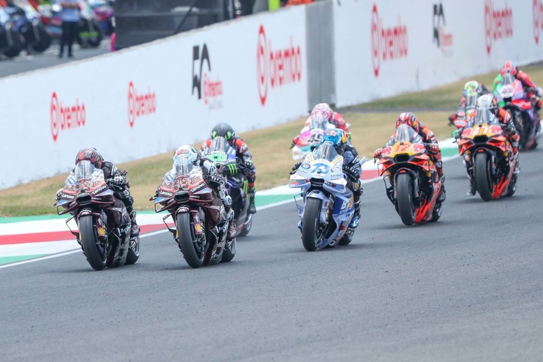 Francesco Bagnaia, Equipo Ducati, Marc Márquez, Equipo Ducati