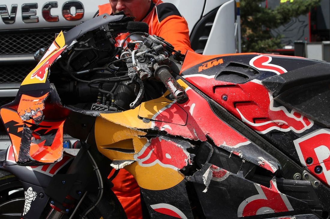 Moto de Pedro Acosta, Red Bull KTM Factory Racing