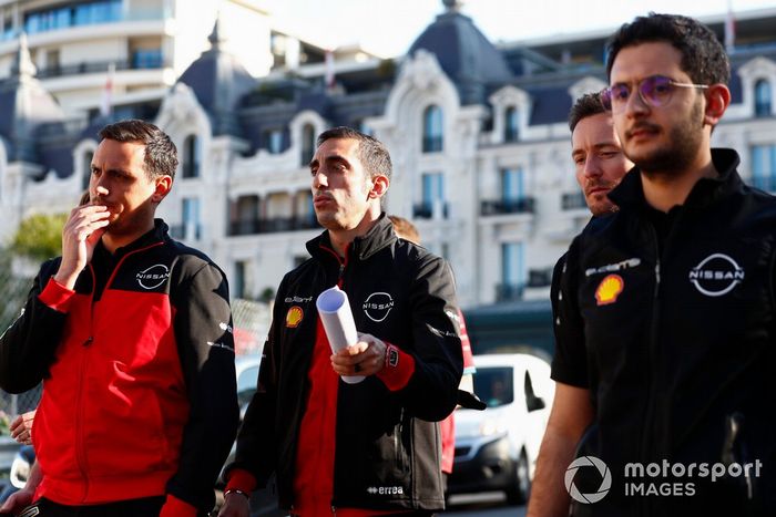 Sebastien Buemi, Nissan e.Dams, pasea por la pista