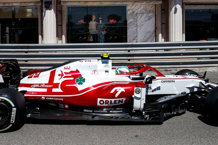 Detalle del Alfa Romeo Racing C41