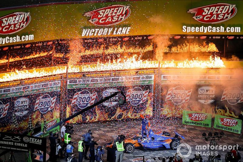 Ganador Scott Dixon, Chip Ganassi Racing Honda