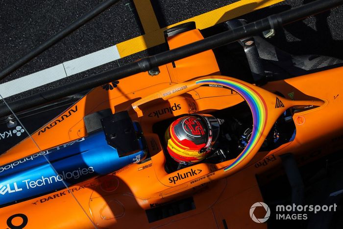 Carlos Sainz Jr., McLaren MCL35 