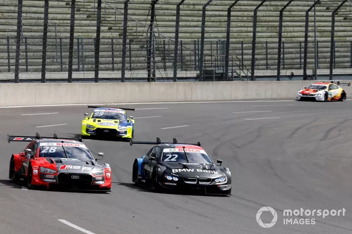 Loic Duval, Audi Sport Team Phoenix, Audi RS 5 DTM, Lucas Auer, BMW Team RMG, BMW M4 DTM