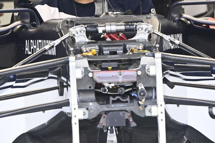 Detalle del AlphaTauri AT02 