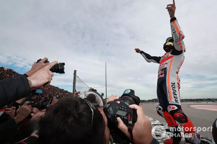 Ganador de la carrera Marc Márquez, Repsol Honda Team