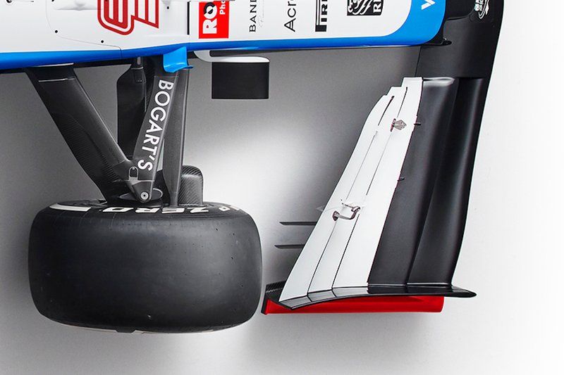 Detalle del Williams FW43