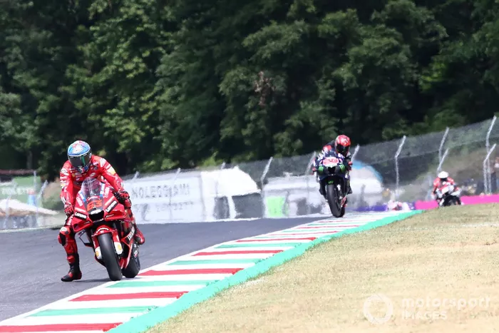 Podio: ganador Francesco Bagnaia, Equipo Ducati