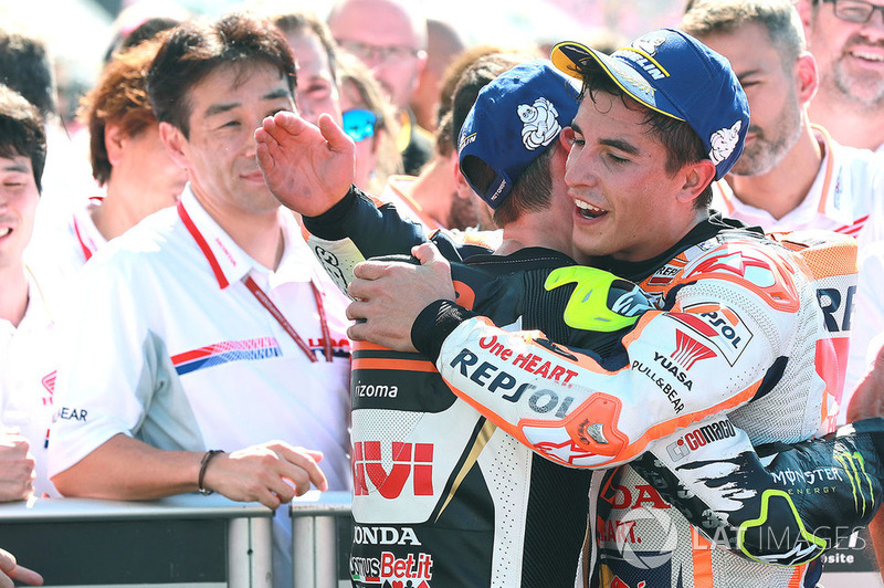 Кэл Кратчлоу, Team LCR Honda, и Марк Маркес, Repsol Honda Team