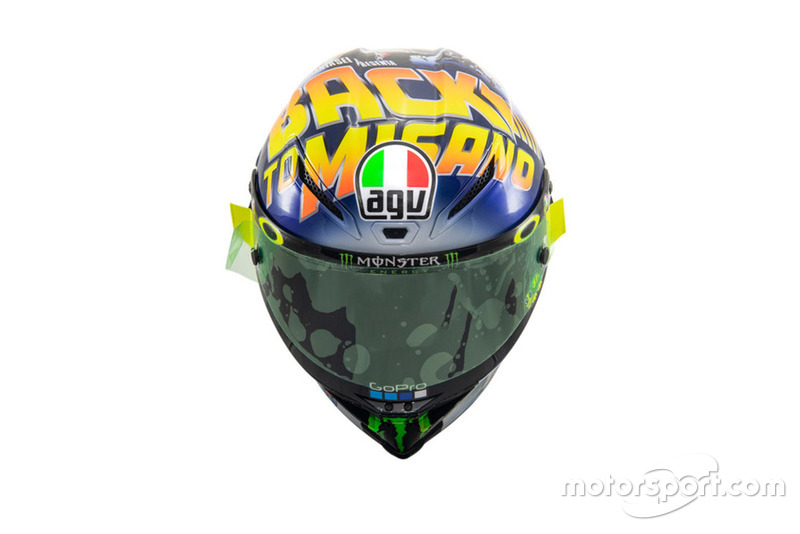 Helm van Valentino Rossi, Yamaha Factory Racing