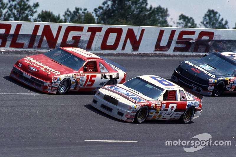 Morgan Shepherd, Bud Moore Engineering, Bobby Hillin Jr., Stavola Brothers Racing, Dale Earnhardt, Richard Childress Racing