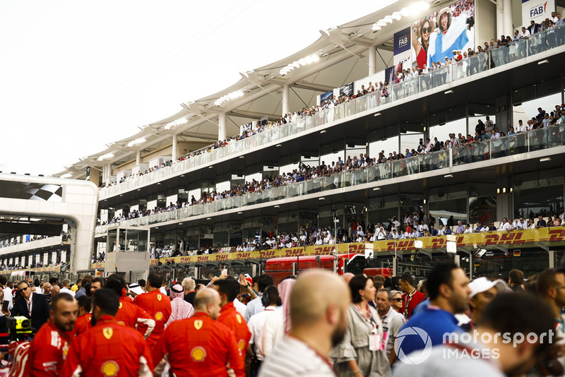 A start előtt - Abu Dhabi Nagydíj - F1 2018