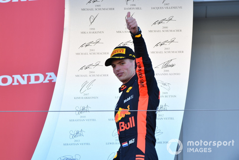 Derde plaats: Max Verstappen, Red Bull Racing