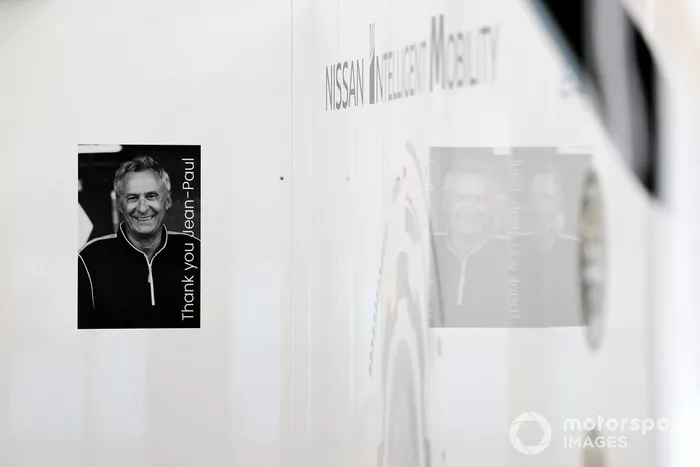 Jean-Paul Driot memorial in Nissan e.Dams