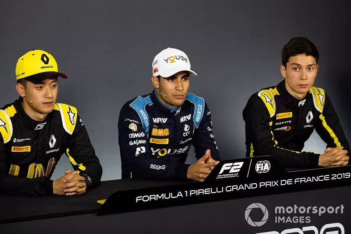 Guanyu Zhou, UNI Virtuosi Racing Sergio Sette Camara, Dams Jack Aitken, Campos Racing 