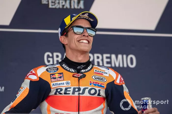 Podio: ganador, Marc Marquez, Repsol Honda Team