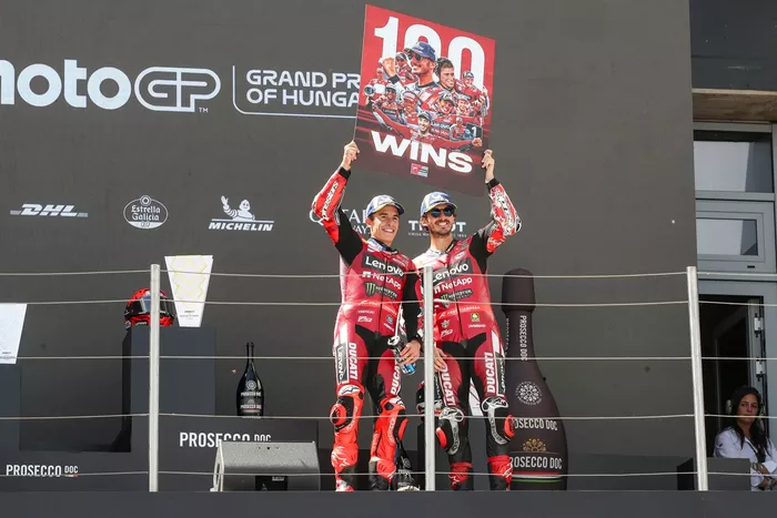 Francesco Bagnaia, Ducati Team, Marc Márquez, Ducati Team