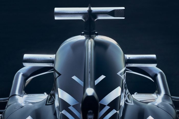 Кадиллак F1 в ливрее