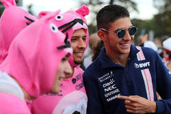 Esteban Ocon, Sahara Force India F1 and Pink Panthers