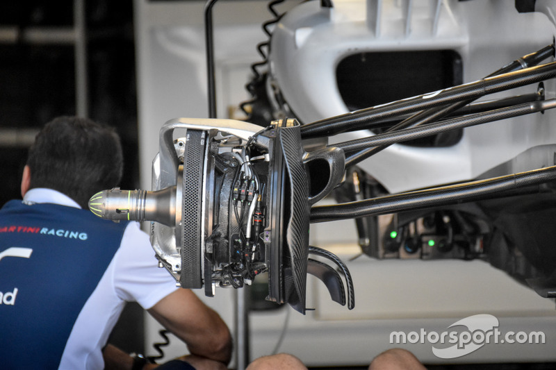 Williams FW40, brake detail