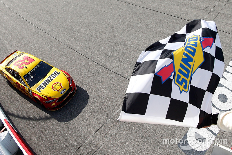 #8: 1. Joey Logano, Team Penske. Ford