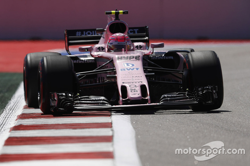 Esteban Ocon, Sahara Force India F1 VJM10