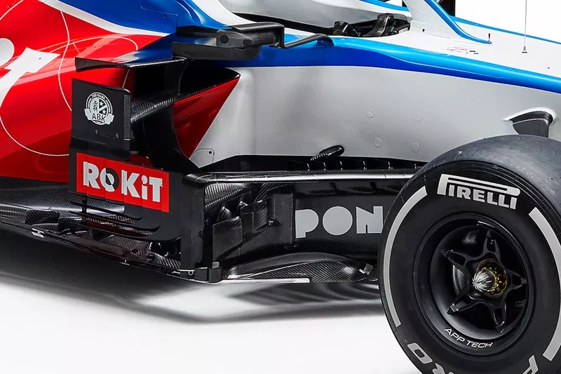 Williams FW43 detail