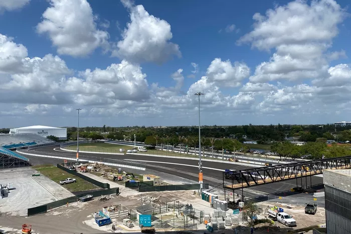 Het F1-circuit van Miami