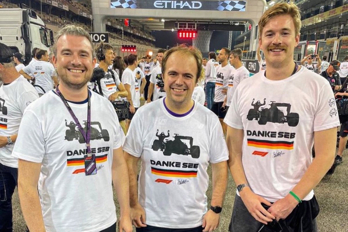 Autosport's F1 team took part in the track run organised by Vettel in Abu Dhabi 