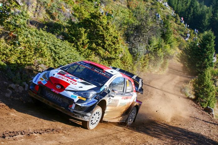 Elfyn Evans, Scott Martin, Toyota Gazoo Racing WRT Toyota Yaris WRC