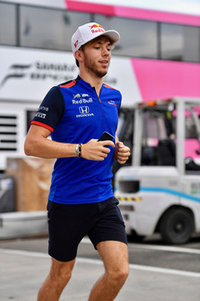 Pierre Gasly, Scuderia Toro Rosso runs
