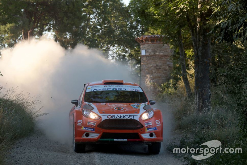 Simone Campedelli, Tania Canton, Ford Fiesta R5, Orange1 Racing