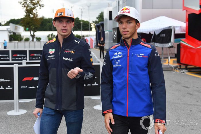 Max Verstappen, Red Bull Racing, Pierre Gasly, Scuderia Toro Rosso 