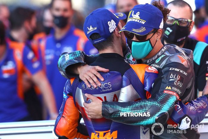 Miguel Oliveira, Red Bull KTM Tech 3, Franco Morbidelli, Petronas Yamaha SRT