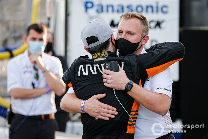 Patricio O'Ward, Arrow McLaren SP Chevrolet se lleva la pole position