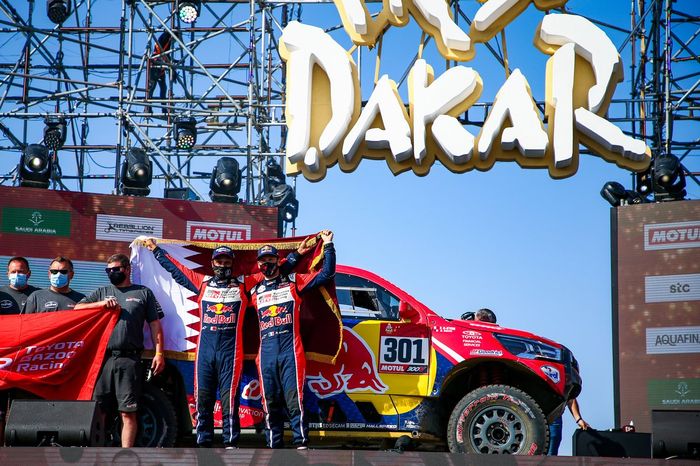 #301 Toyota Gazoo Racing: Nasser Al-Attiyah, Matthieu Baumel