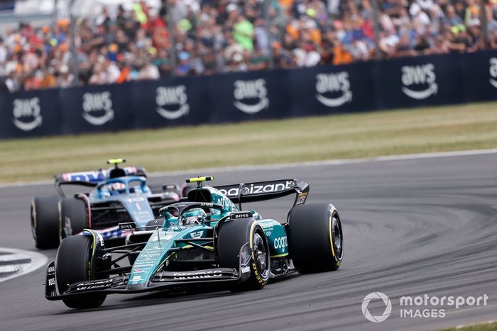 Fernando Alonso, Aston Martin AMR23, Pierre Gasly, Alpine A523