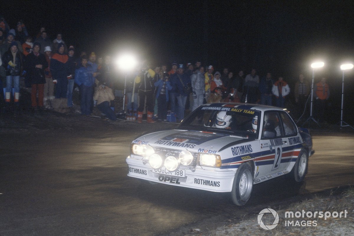 Rohrl took his second of four Monte Carlo wins aboard an Opel Ascona 400 in 1982