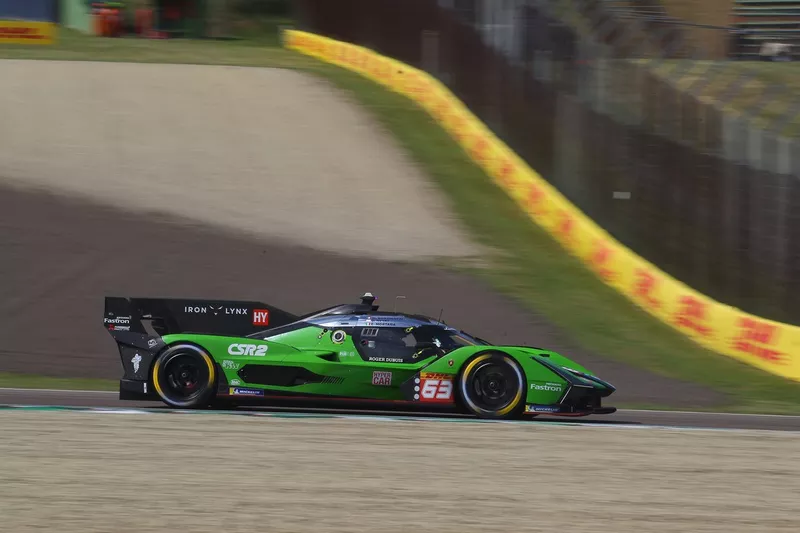 #63 Lamborghini Iron Lynx Lamborghini SC63: Mirko Bortolotti, Edoardo Mortara, Daniil Kvyat
