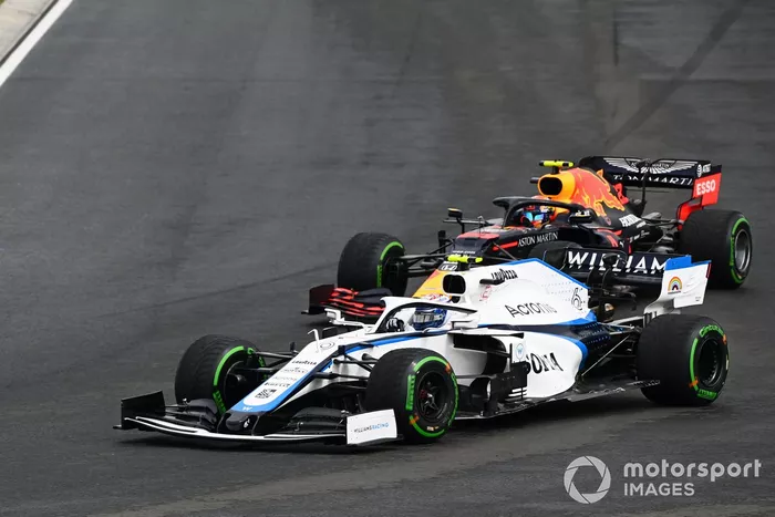 Nicholas Latifi, Williams FW43, Alex Albon, Red Bull Racing RB16