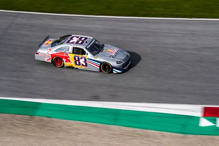 Un coche de la NASCAR