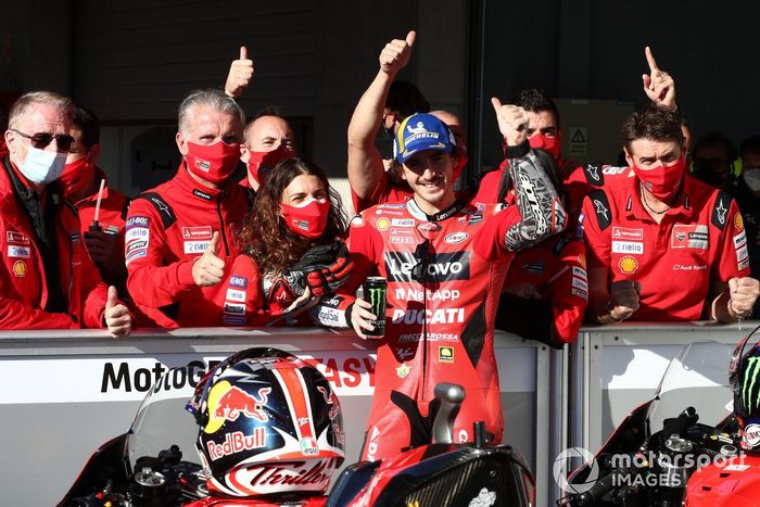 Ganador de la pole Francesco Bagnaia, Ducati Team