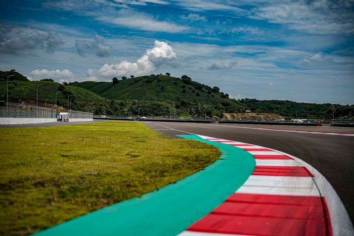 Aspectos de la pista de Mandalika