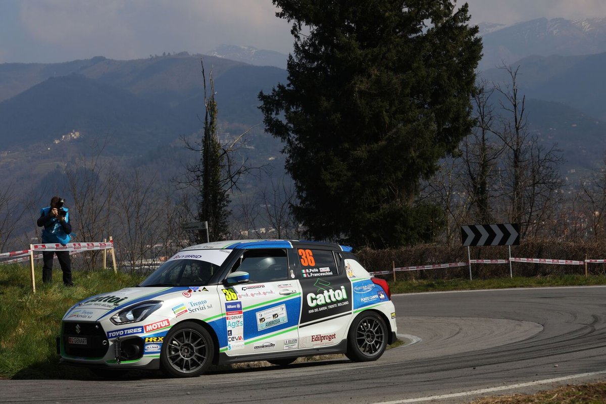 Roberto Pellè, Luca Franceschini, Suzuki Swift Sport Hybrid