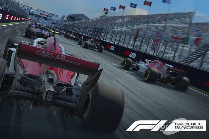 Captura del F1 Mobile Racing
