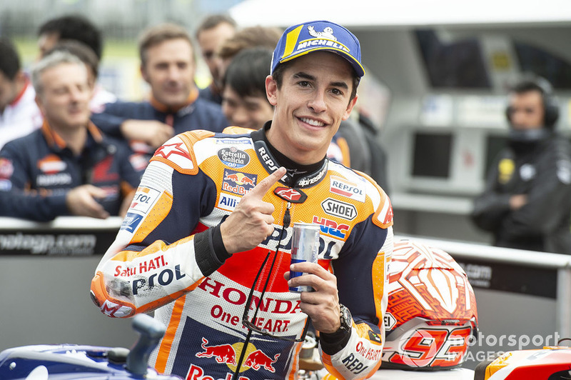 Il poleman Marc Marquez, Repsol Honda Team