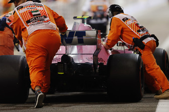 Esteban Ocon, Racing Point Force India VJM11, abandonne