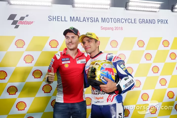 Jorge Lorenzo, Ducati Team con Jorge Martin, Del Conca Gresini Racing Moto3