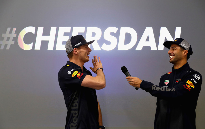 Даніель Ріккардо, Red Bull Racing, Макс Ферстаппен, Red Bull Racing