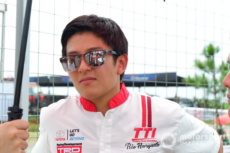 Rio Haryanto, Advisor Toyota Team Indonesia