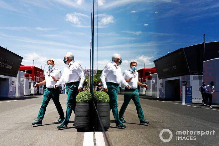 Lawrence Stroll, propietario de Aston Martin F1